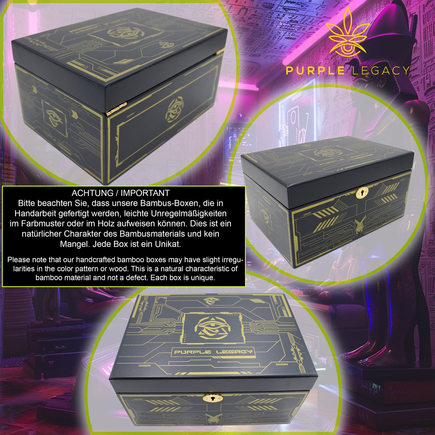 Stash Box Riesig Box für Cannabis & Zubehör