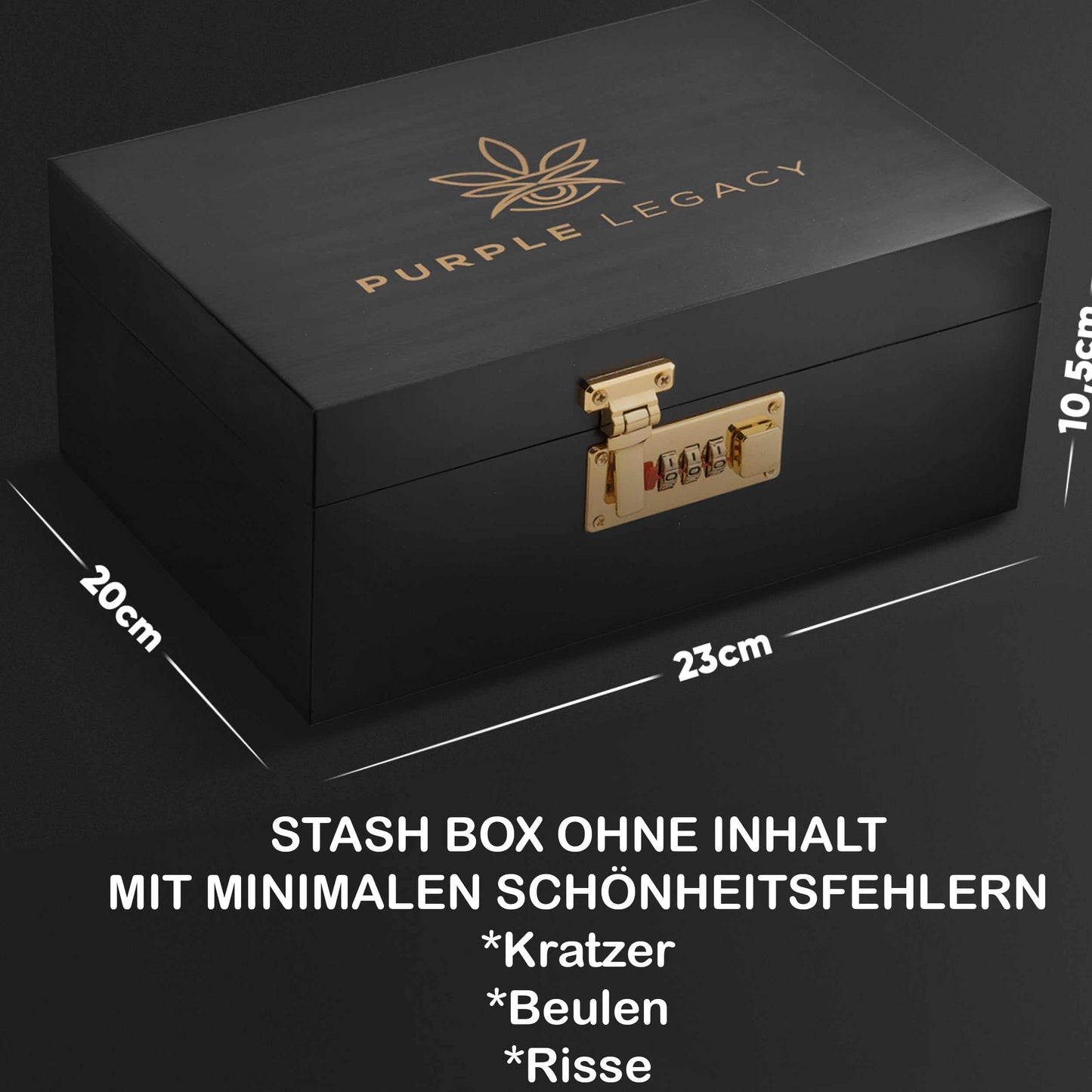 PURPLE LEGACY Box ohne Inhalt mit kleinen Mängeln - PURPLE LEGACY SHOP