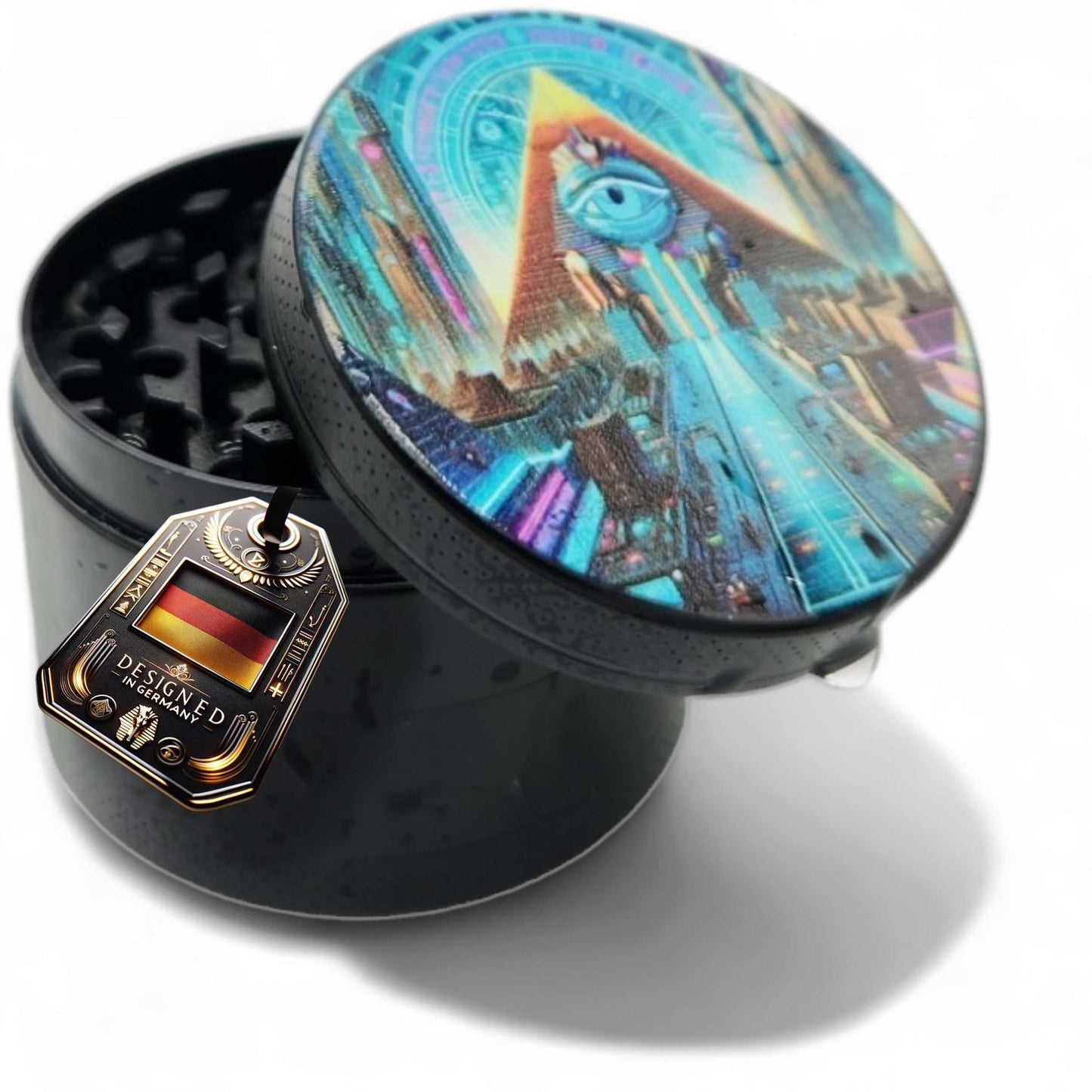 Grinder Set Scharfe Diamant-Form Zähne ø 50 mm 4-Teilig - PURPLE LEGACY SHOP
