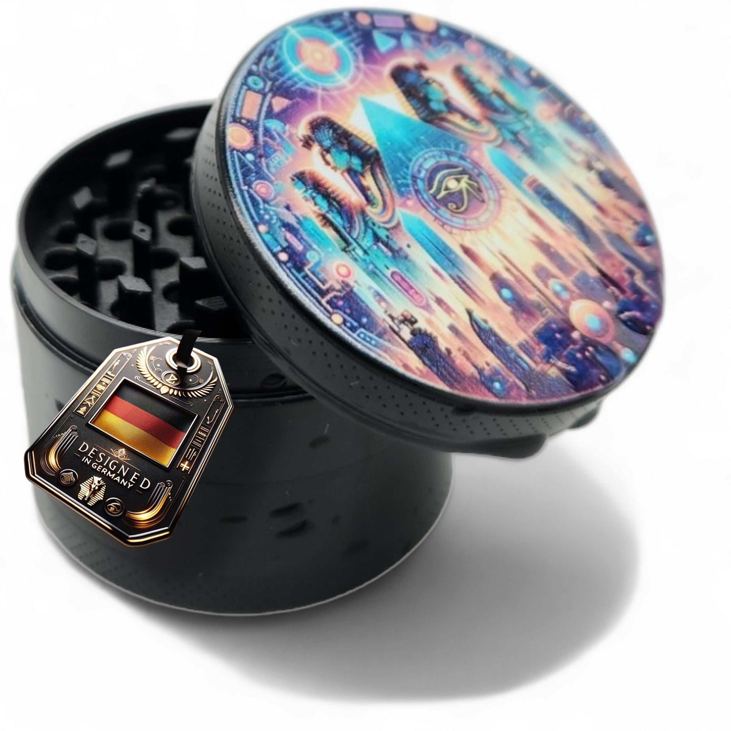 Grinder Set Scharfe Diamant-Form Zähne ø 50 mm 4-Teilig - PURPLE LEGACY SHOP