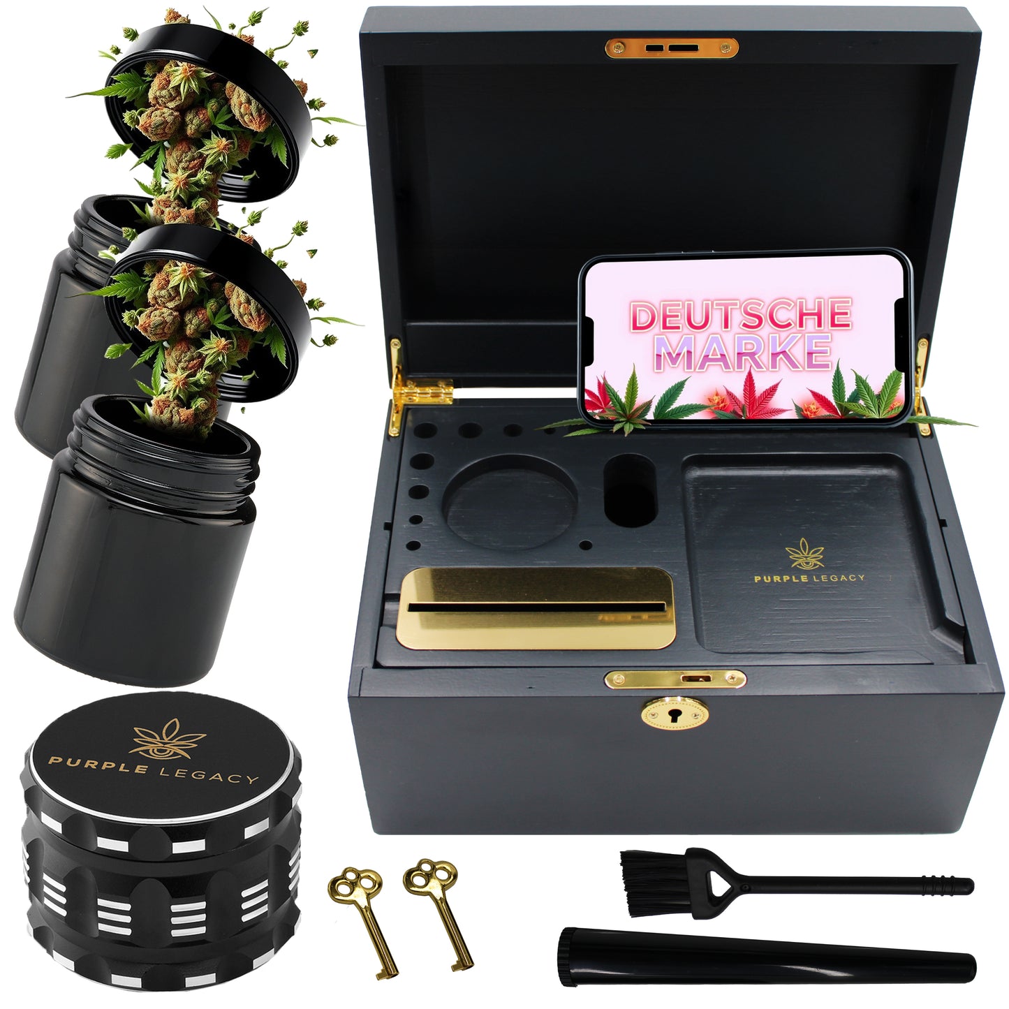 Stash Box Riesig Box für Cannabis & Zubehör