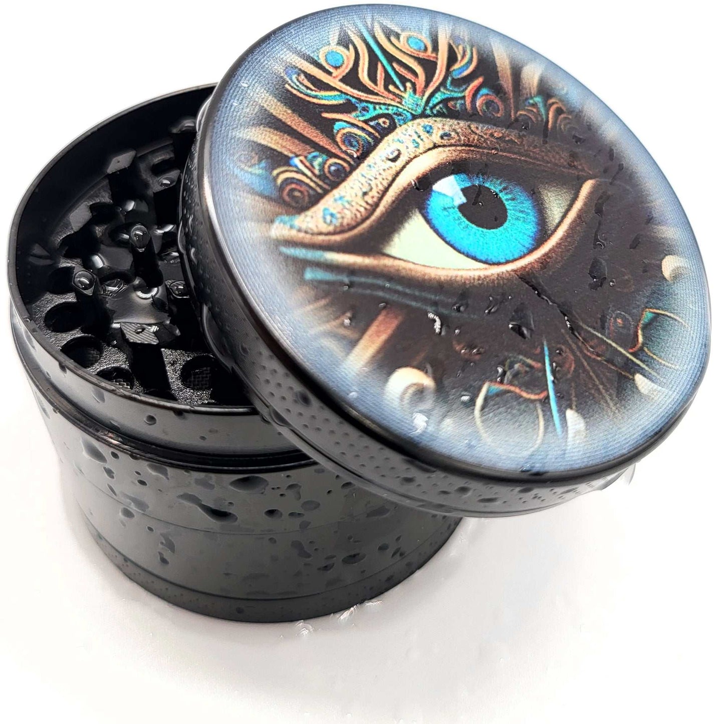 Grinder Set Scharfe Diamant-Form Zähne ø 50 mm 4-Teilig - PURPLE LEGACY SHOP