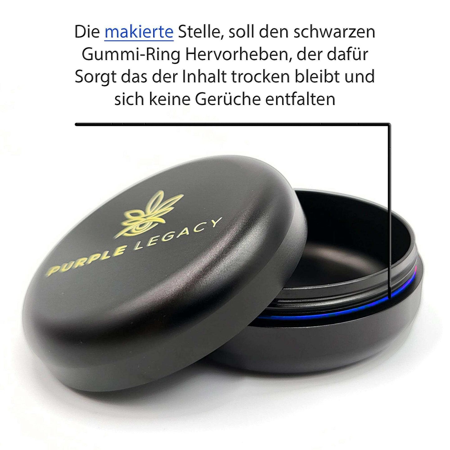Leichte Stash Box Aluminium Dose I Wasserdicht UV Licht Schutz - PURPLE LEGACY SHOP