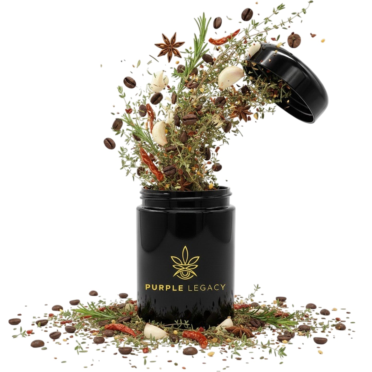Stash Jar 250 oder 500 ml UV-Aufbewahrungs-Behälter