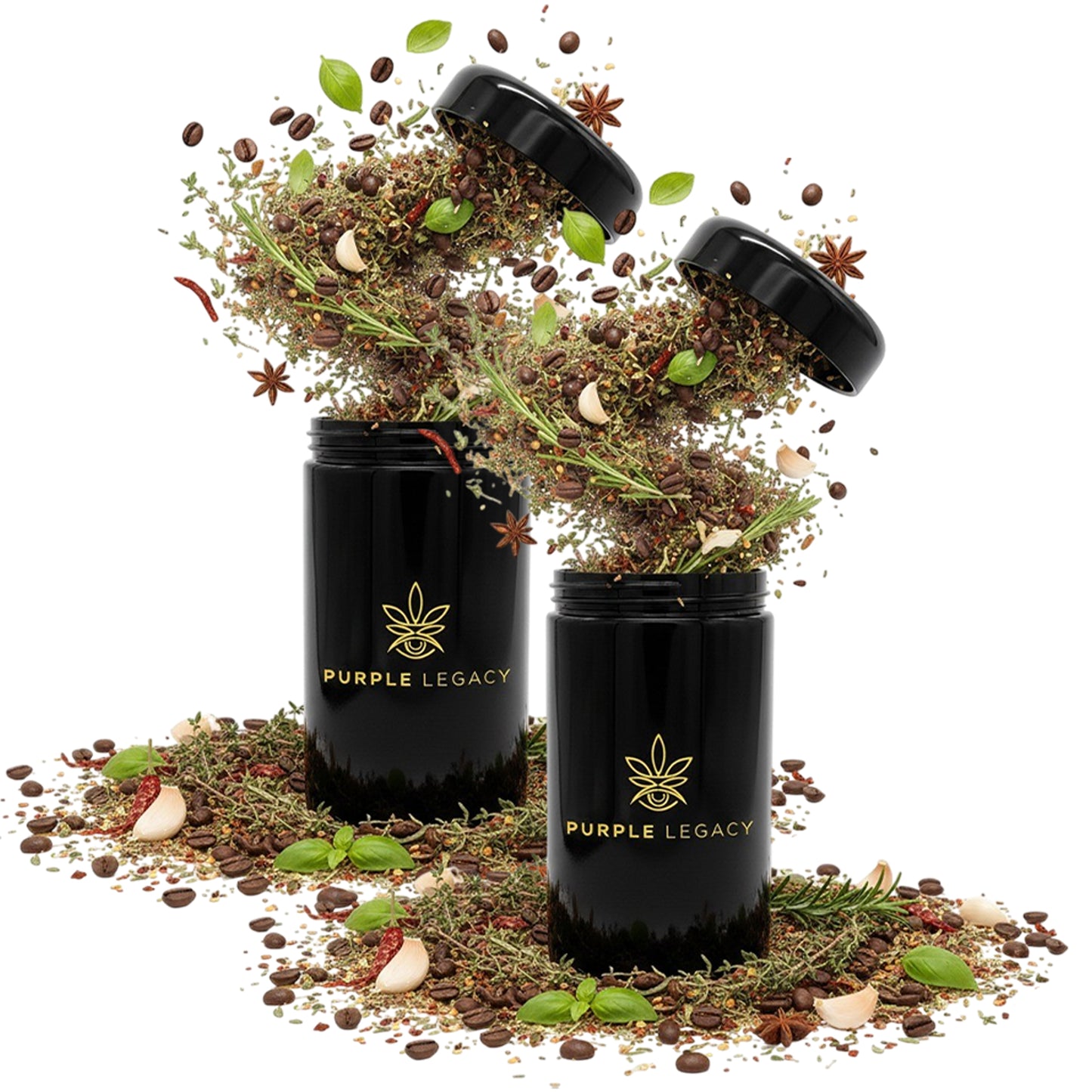 Stash Jar 250 oder 500 ml UV-Aufbewahrungs-Behälter