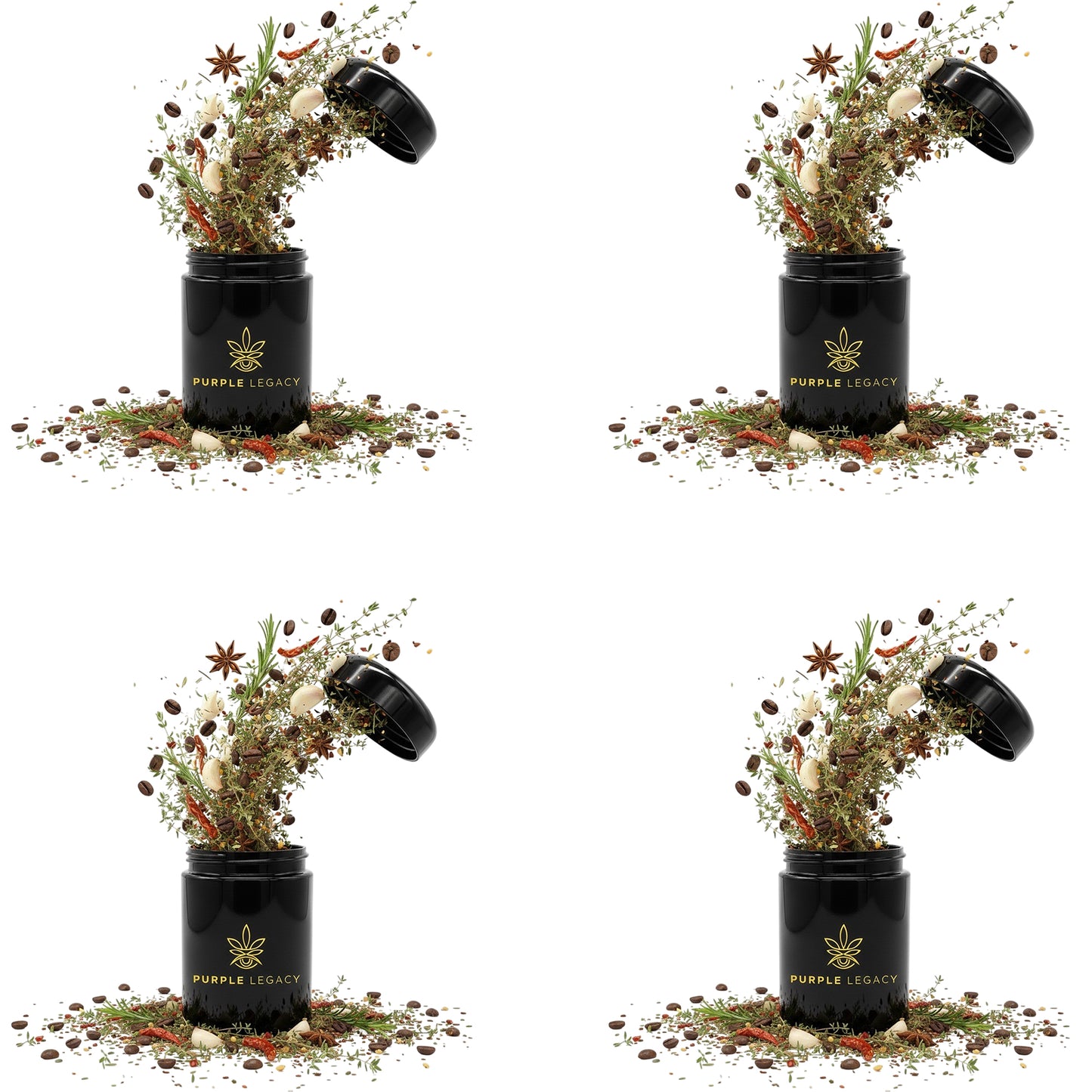Stash Jar 250 oder 500 ml UV-Aufbewahrungs-Behälter