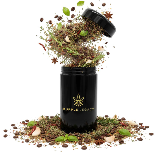 Stash Jar 250 oder 500 ml UV-Aufbewahrungs-Behälter