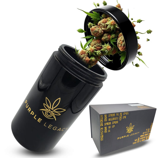 1x Stash Jar 250 oder 500 ml UV-Aufbewahrungs-Behälter