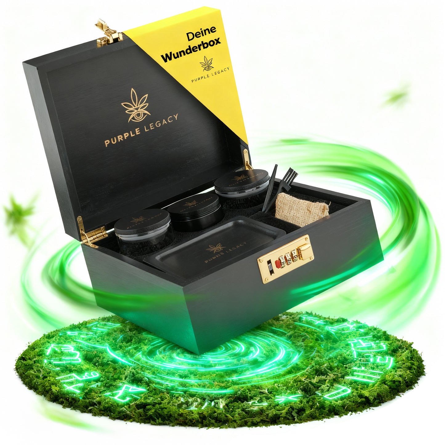 Cannabis Aufbewahrungsbox Kiffer Aufbewahrungsbox