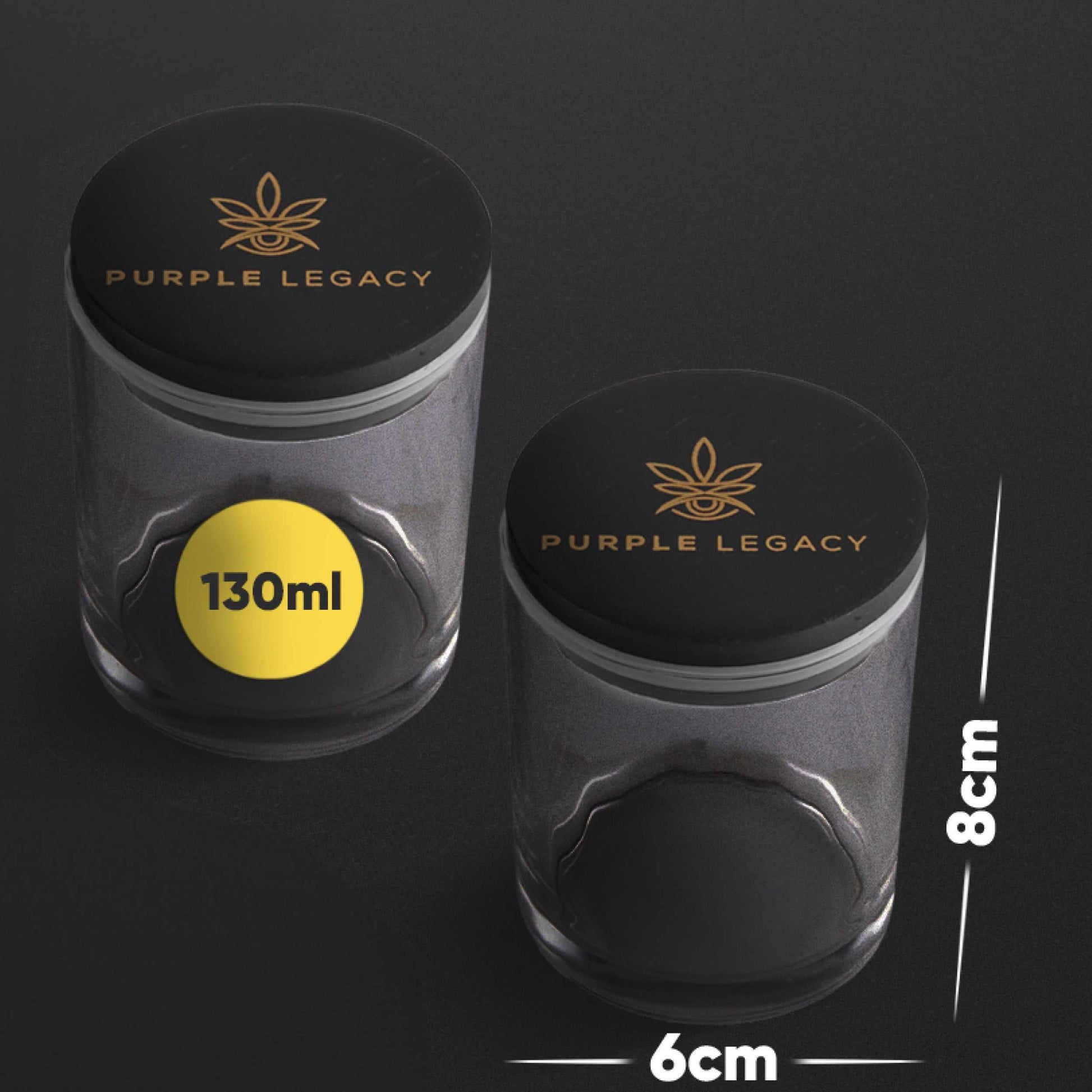 Ersatz Glas mit Deckel für die PURPLE LEGACY BOX - PURPLE LEGACY SHOP