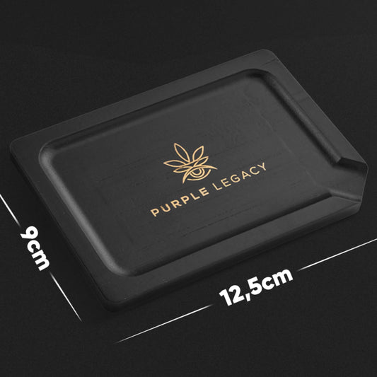 Rolling Tray aus Holz mit offener Kante - PURPLE LEGACY SHOP