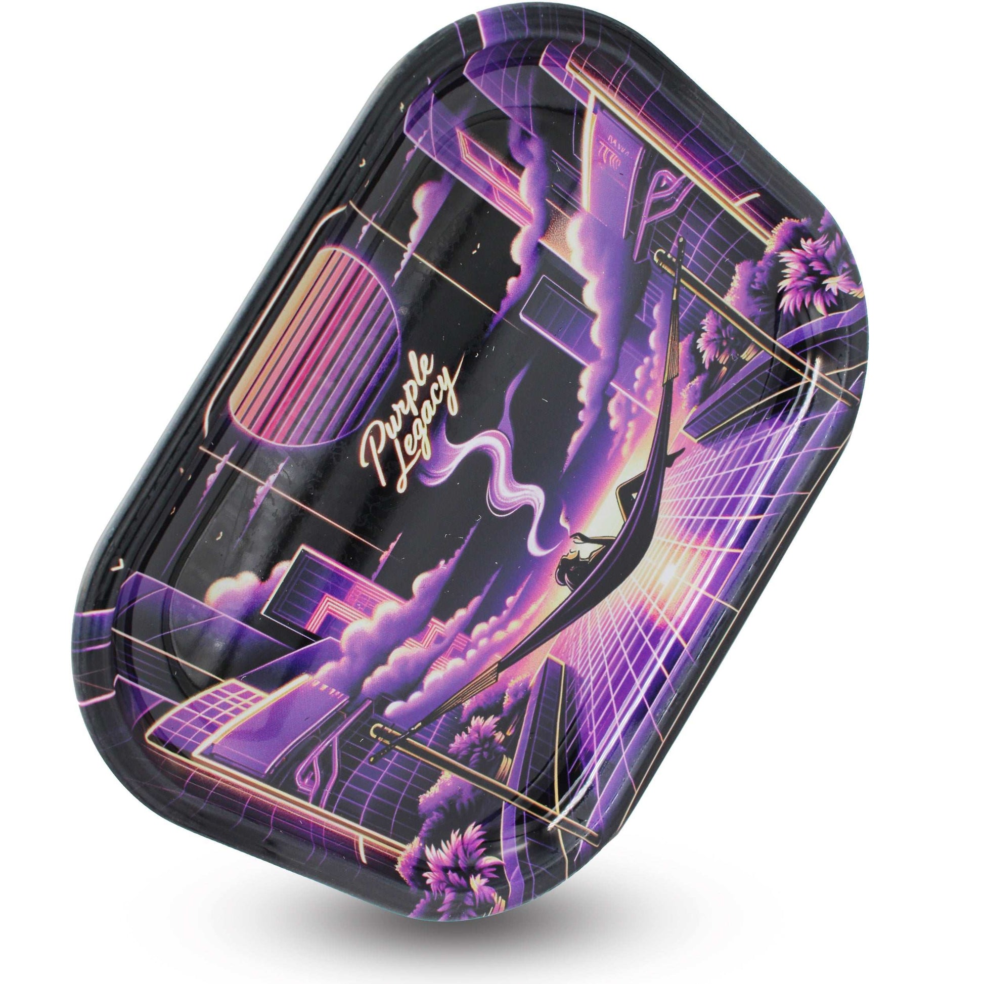 Rolling Tray Cyber Legacy - PURPLE LEGACY SHOP