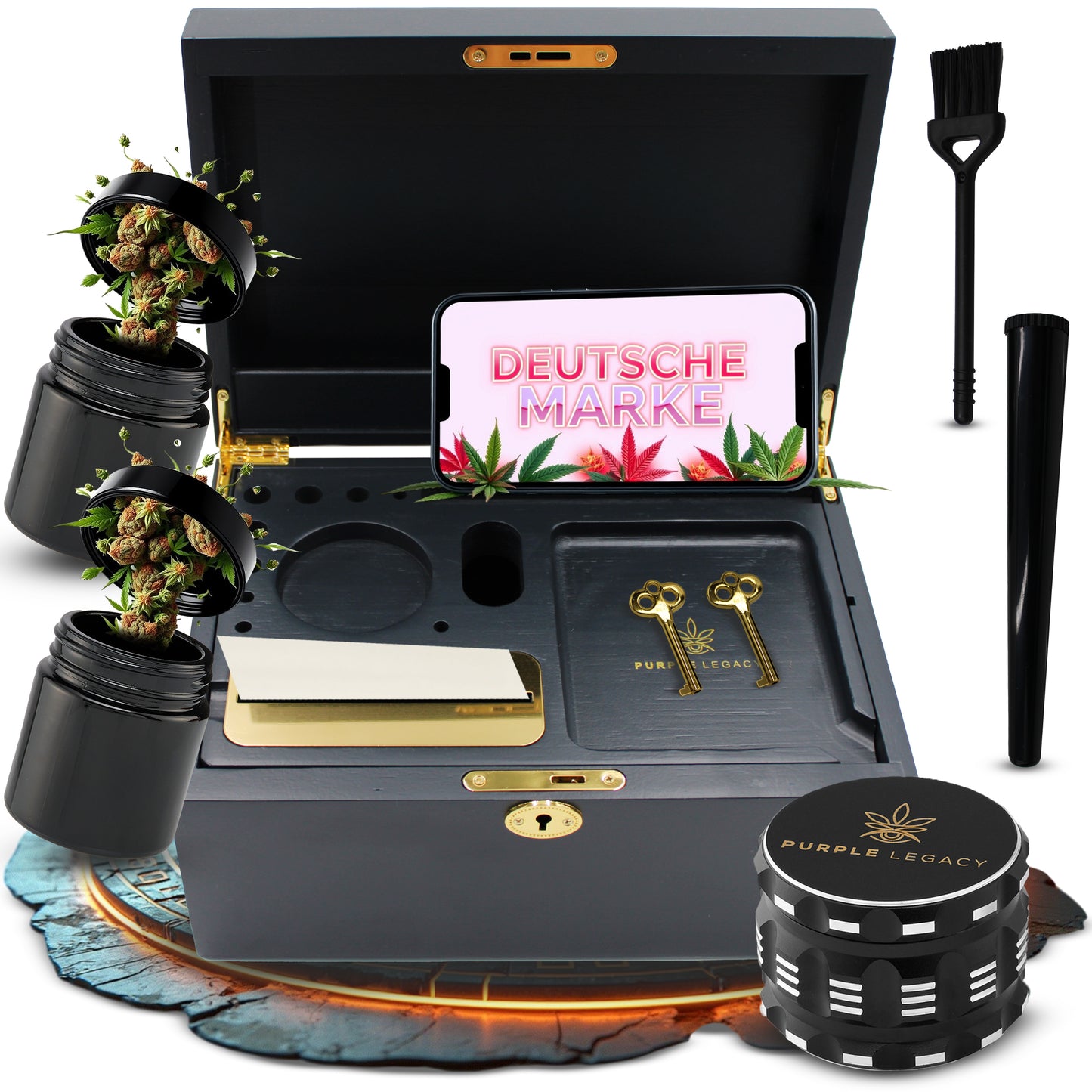 Stash Box Riesig Box für Cannabis & Zubehör
