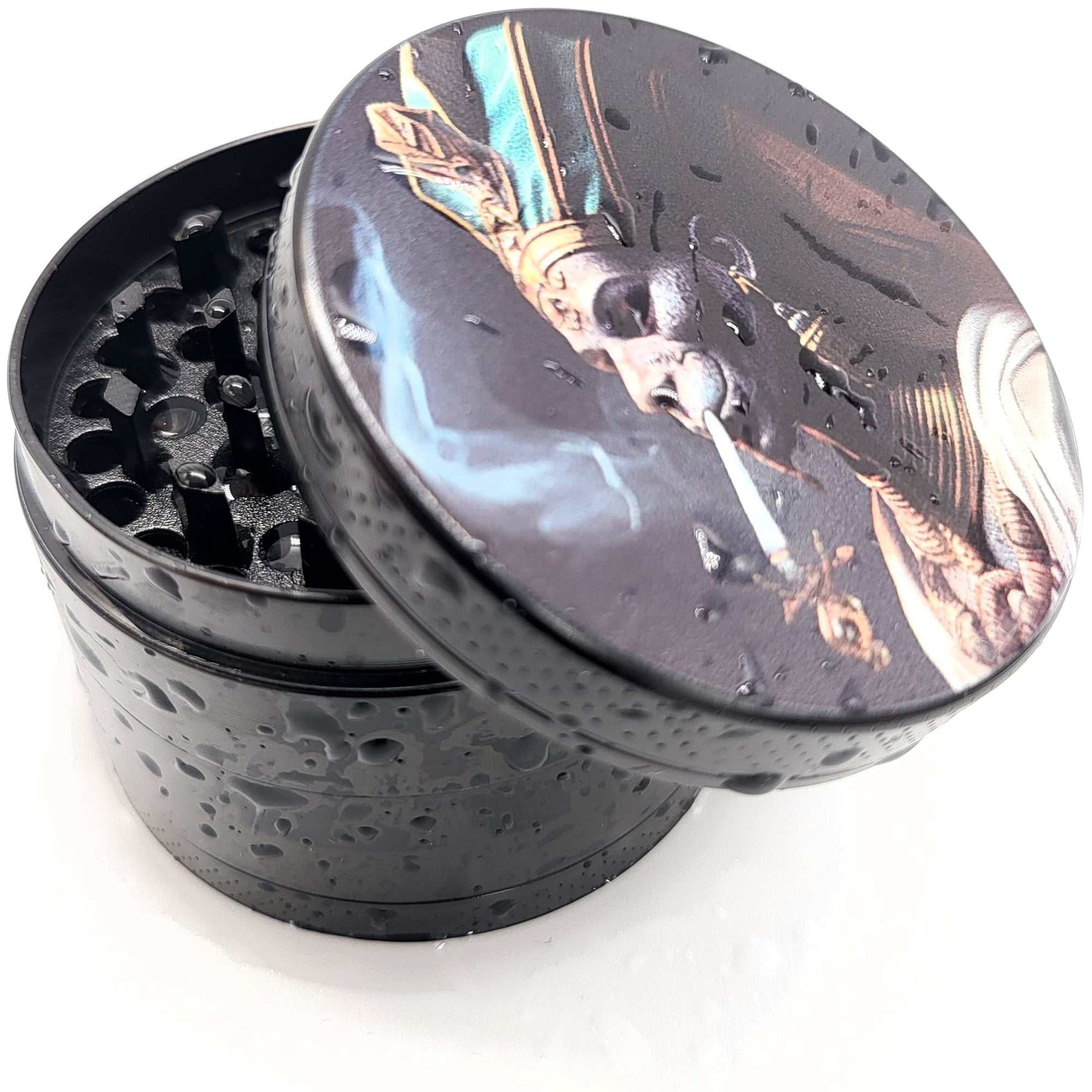 Grinder Set Scharfe Diamant-Form Zähne ø 50 mm 4-Teilig - PURPLE LEGACY SHOP