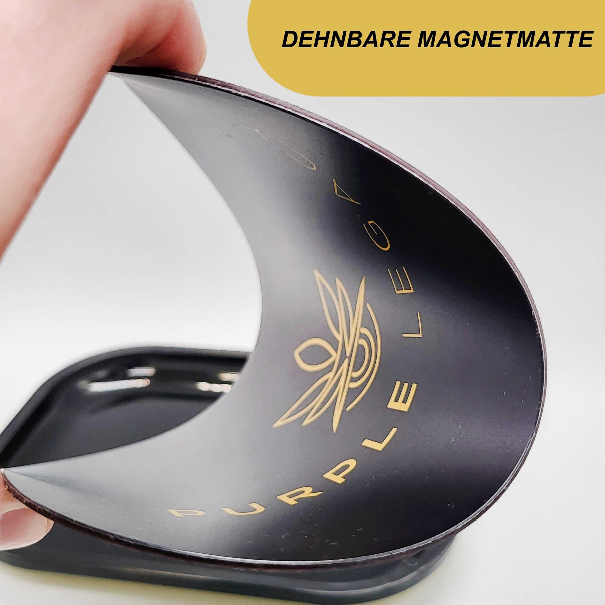 Rolling Tray Rolltablett 18cm x 14cm mit abgerundeten Kanten und Magnetischen Deckel für die Aufbewahrung von Zubehör in Weiß - PURPLE LEGACY SHOP