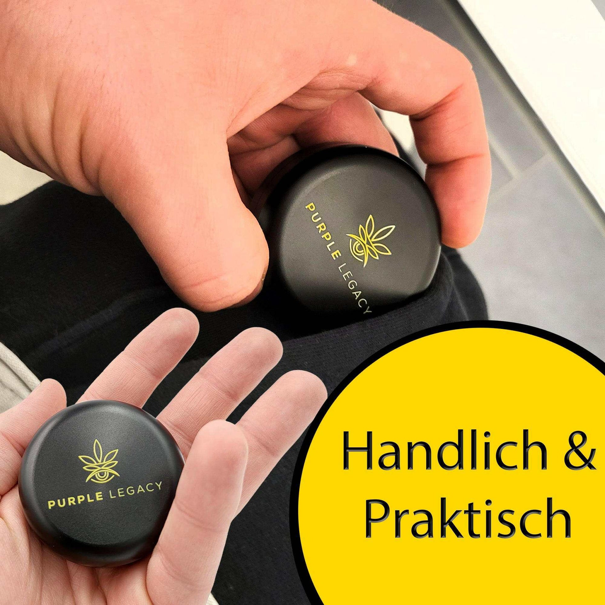 JCASE Stevige Stash metalen blik | Luchtdicht | Waterdicht | Diameter 55 x 46 mm | UV-lichtbeschermde doos voor pillen, kruiden en specerijen (Grijs JCASE Stevige Stash metalen blik | Luchtdicht | Waterdicht | Diameter 55 x 46 mm | UV-lichtbeschermde doos voor pillen, kruiden en specerijen (Grijs
